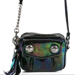 RARE: Coach Oil Slick Crossbody Poppy